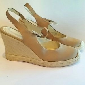Franco Sarto Queen Espadrille Wedge size 10 m